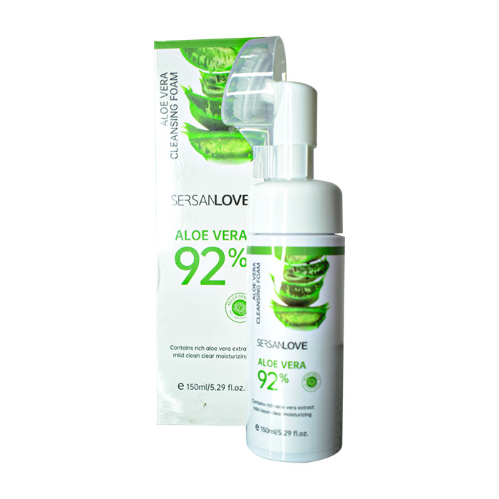 Espuma limpiadora facial de Aloe Vera – Tropican Care