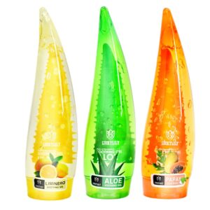 Gel Hidratante Para Rostro De Papaya Limon Y Aloe Vera Luckylily 170Ml